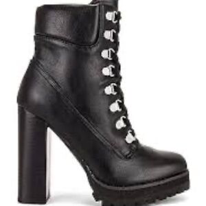 Black Steve Madden Beso Boots